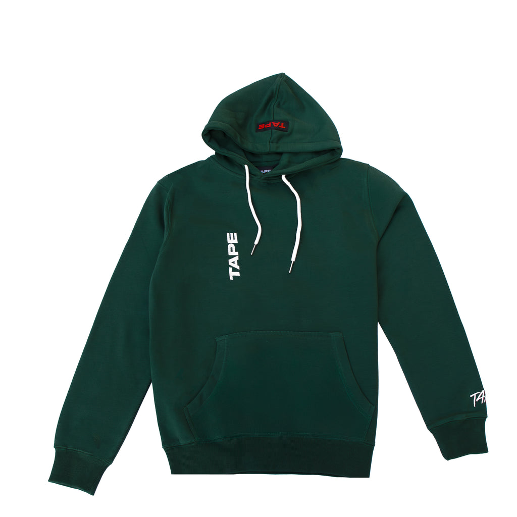 Taped Hoodie Green